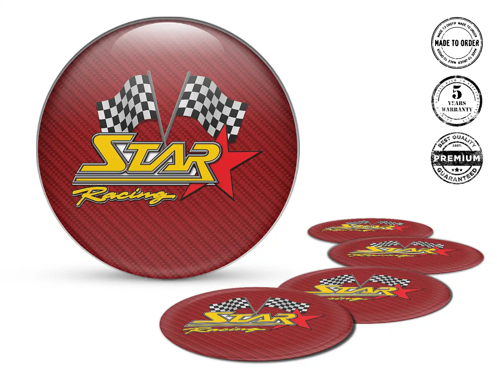 Marchio Decal Cerchio Auto Stellar Performance